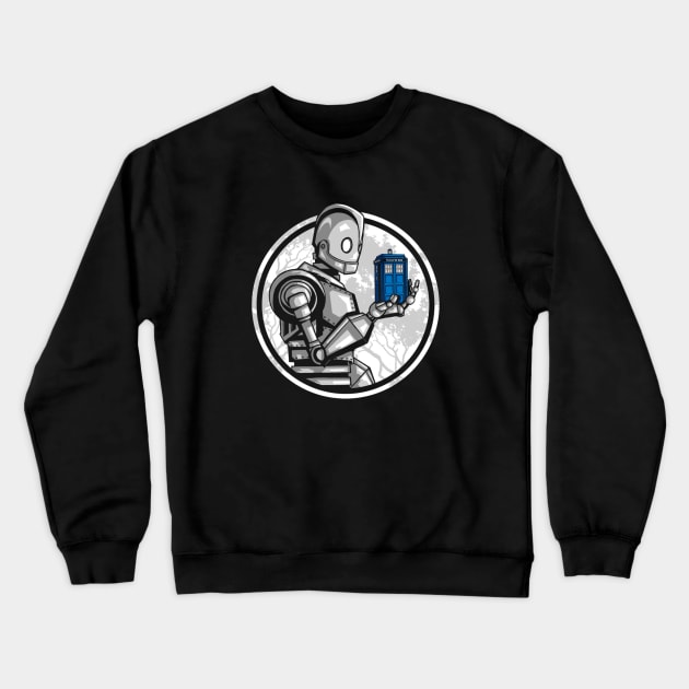 The Giant's Blue Box Crewneck Sweatshirt by fmm3